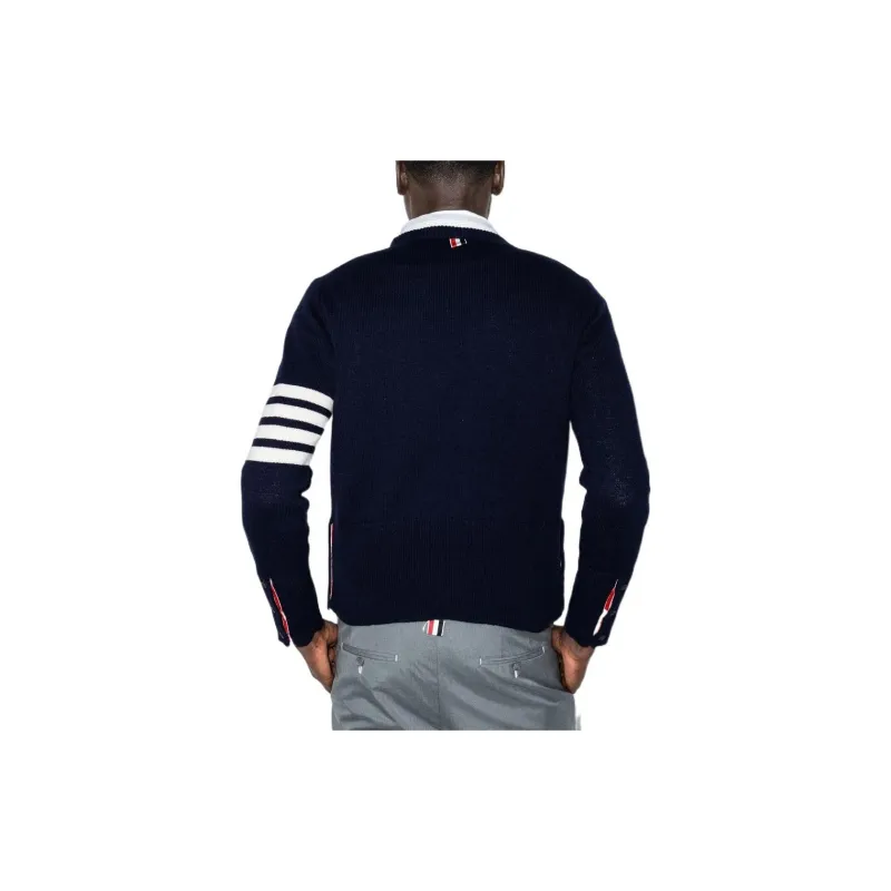 THOM BROWNE Sweaters Men Dark Blue-3