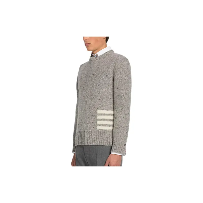 THOM BROWNE 4 Bar Crewneck Sweater-3