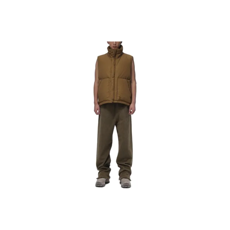 GREG ROSS Vests Men Brown-2