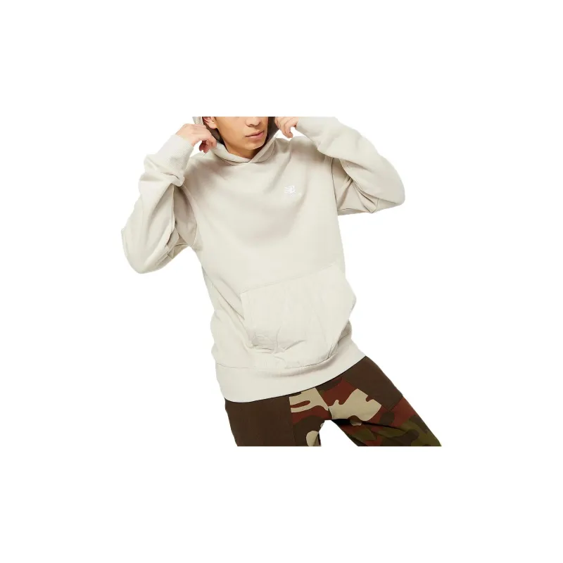 New Balance Atletikk Vattert Sweatshirts Men White-4