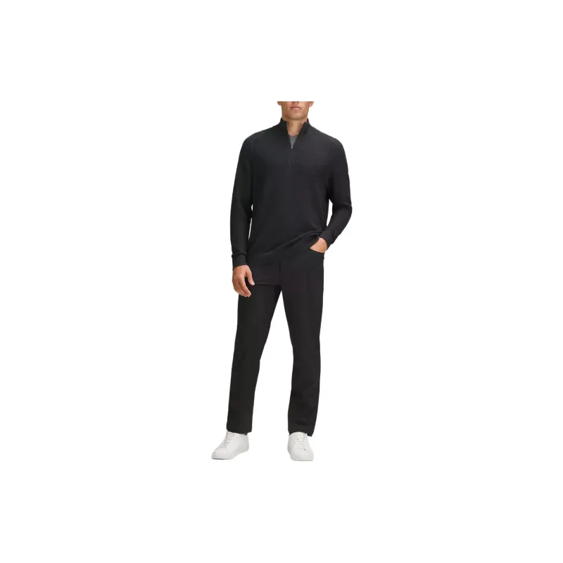 Lululemon Textured Knit Half-Zip Sweater Sweater Men's-7
