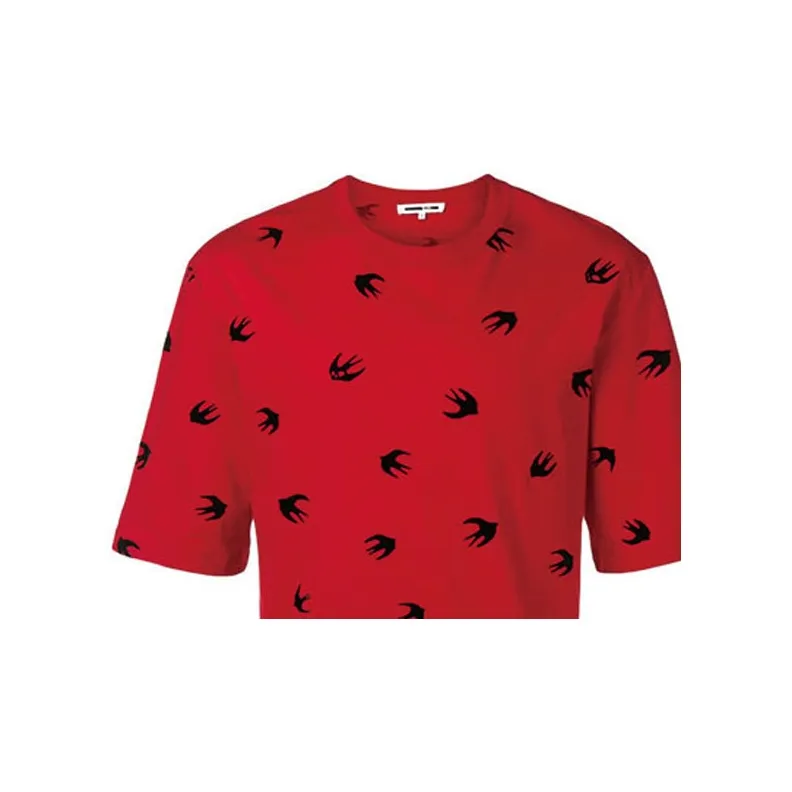 McQ Alexander McQueen T Shirts Men Red-5