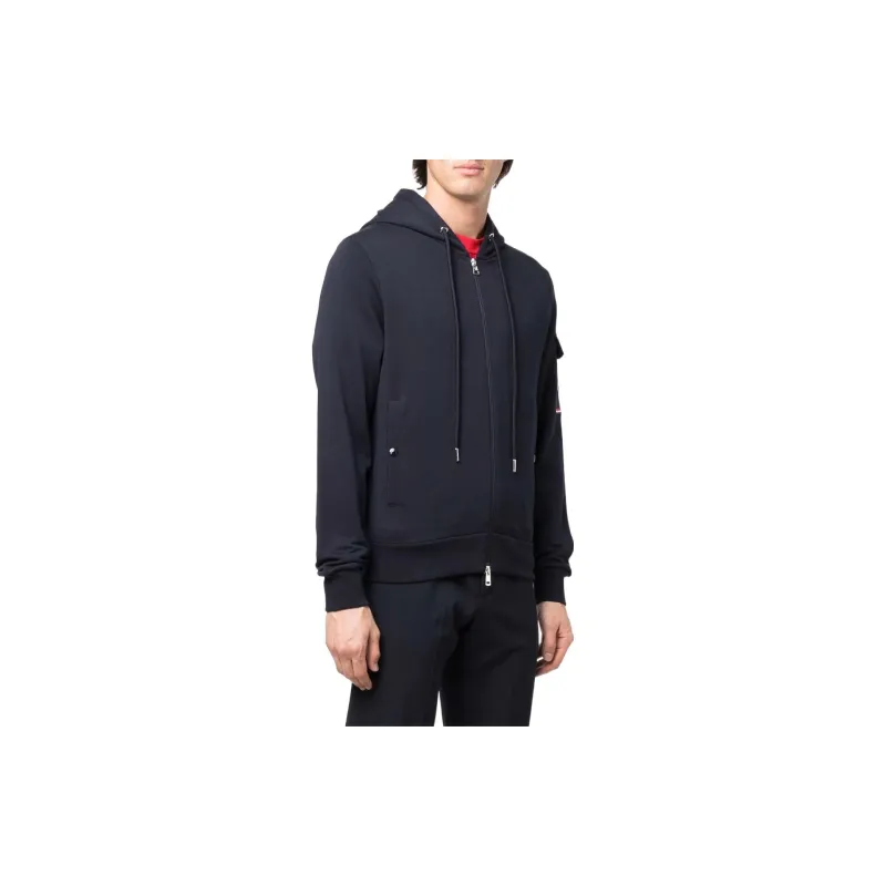 Moncler Sweatshirts Men Dark Blue-1