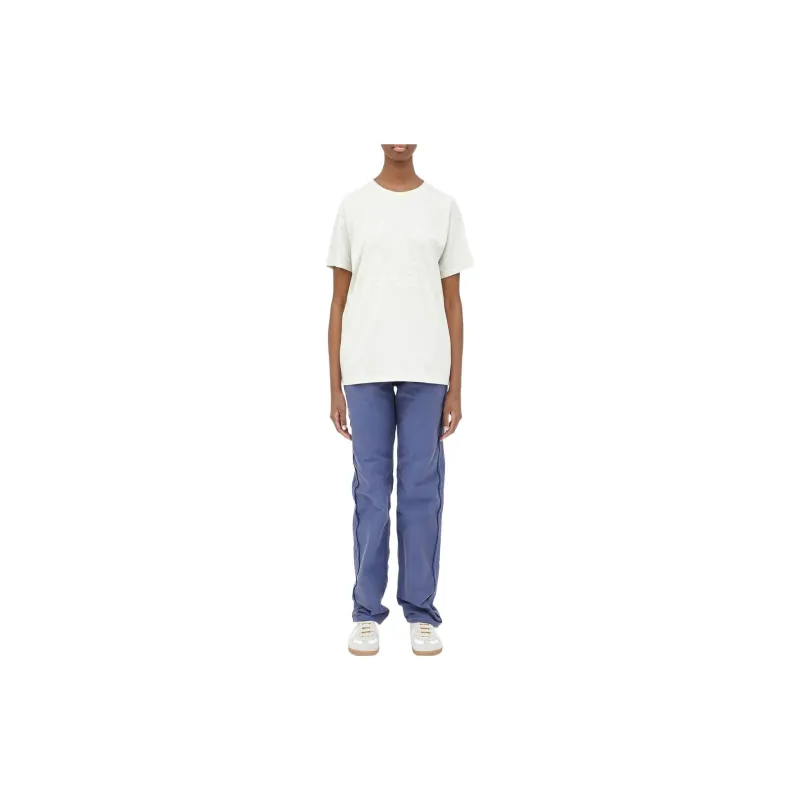 Maison Margiela Logo Printed Jersey T Shirt-2