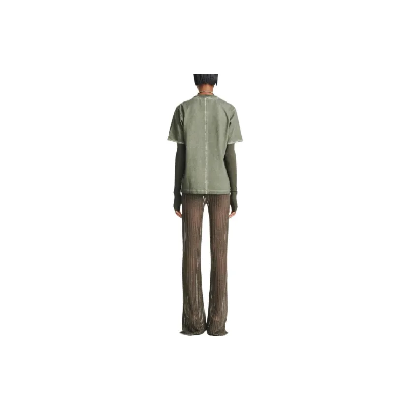DION LEE T-Shirts Unisex Green-3