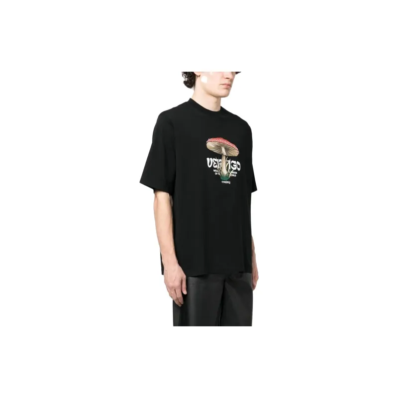 Marcelo Burlon 'Vertigo' Mushroom print T shirt-2