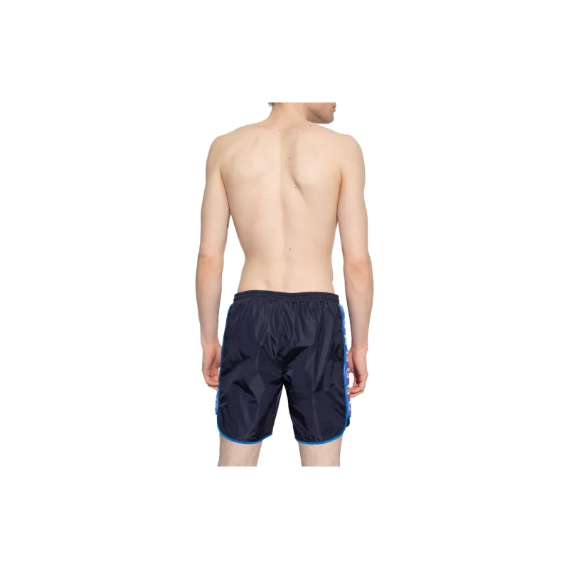 GUCCI Swimming Shorts Men's Dark Blue-2