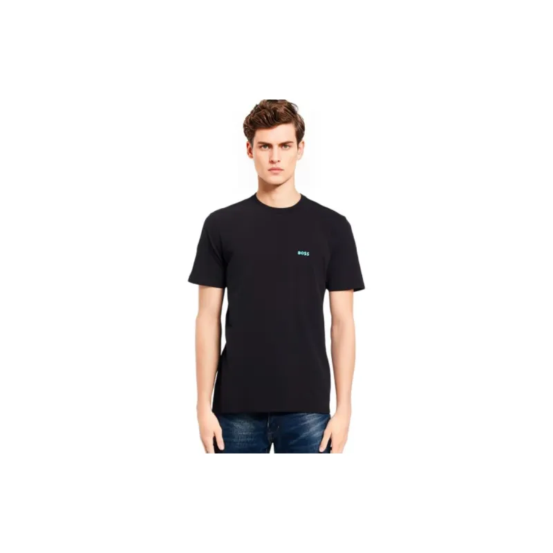 HUGO BOSS T Shirts Men Pitch Black-5