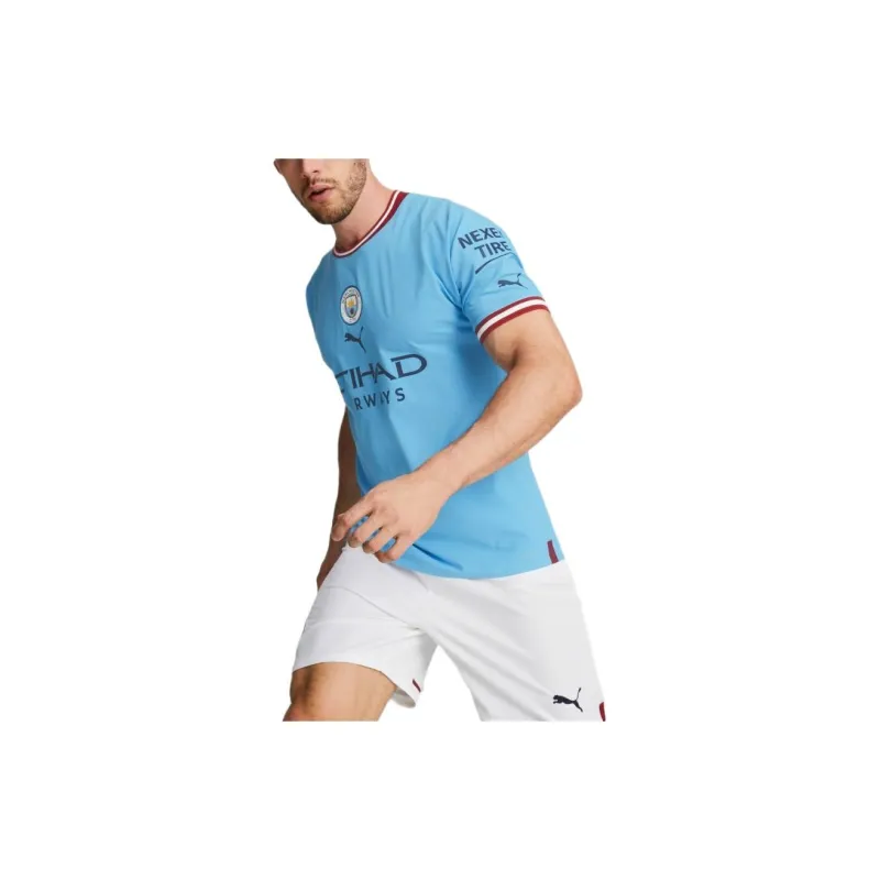 PUMA Manchester City Authentic Home 2022/23 In Gift Box Jersey-2