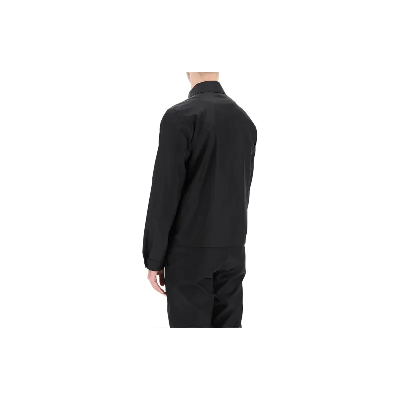 PRADA Logo Patch Blouson Jacket-3