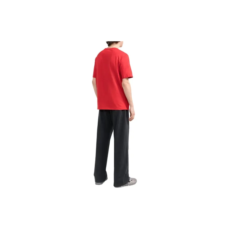 BALMAIN T-Shirts Men Red-2