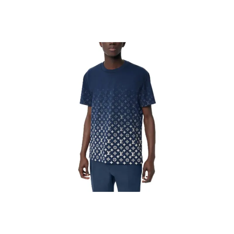 LOUIS VUITTON SS22 T Shirt Men's Navy Blue-1