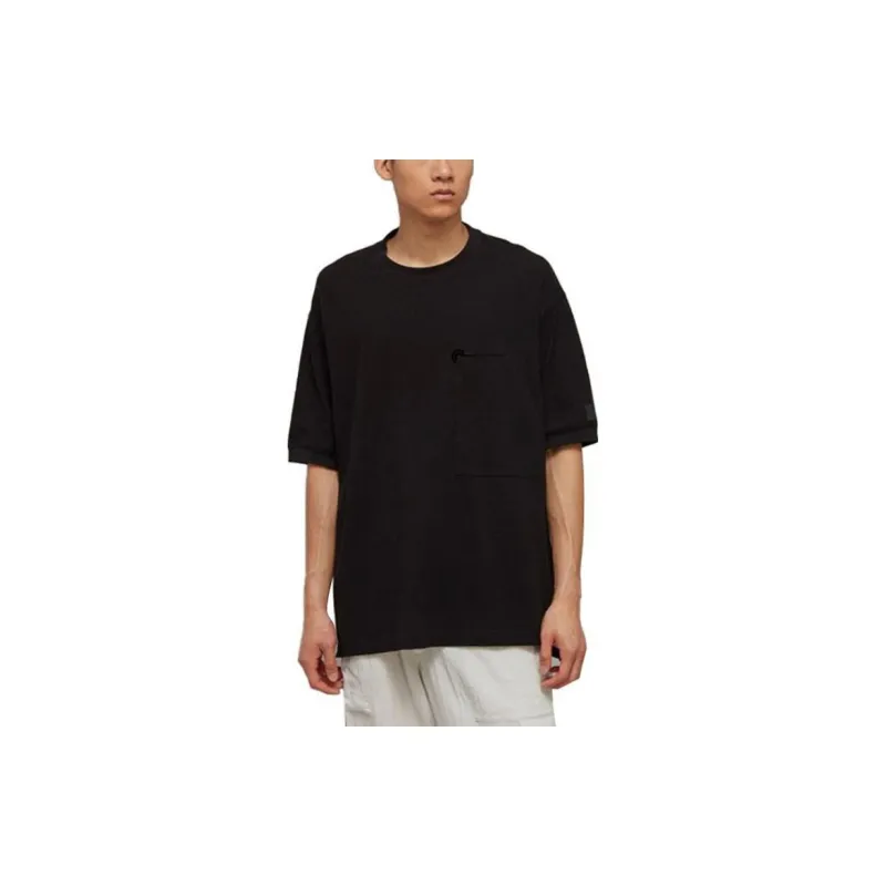 Y 3 Logo patch Sleeve T shirt-3