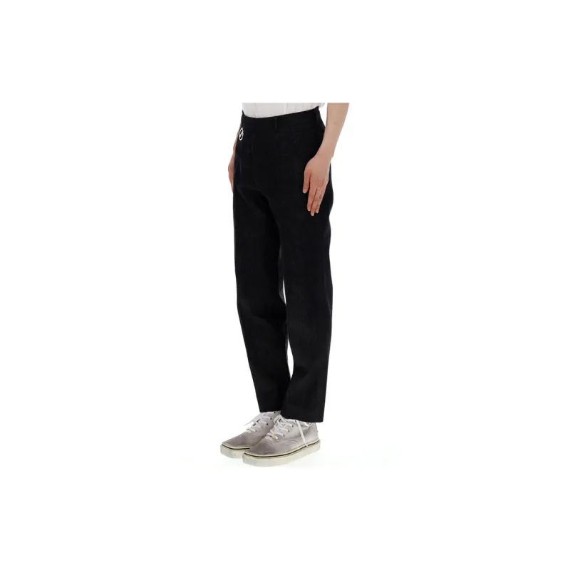WE11DONE Jeans Men Black-3