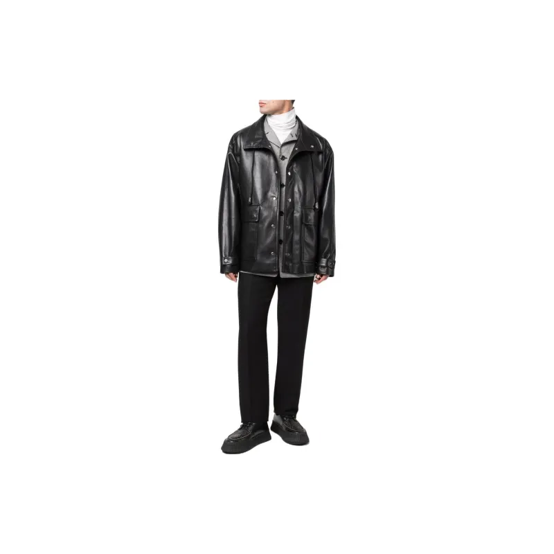 NANUSHKA Jackets Men Black-1