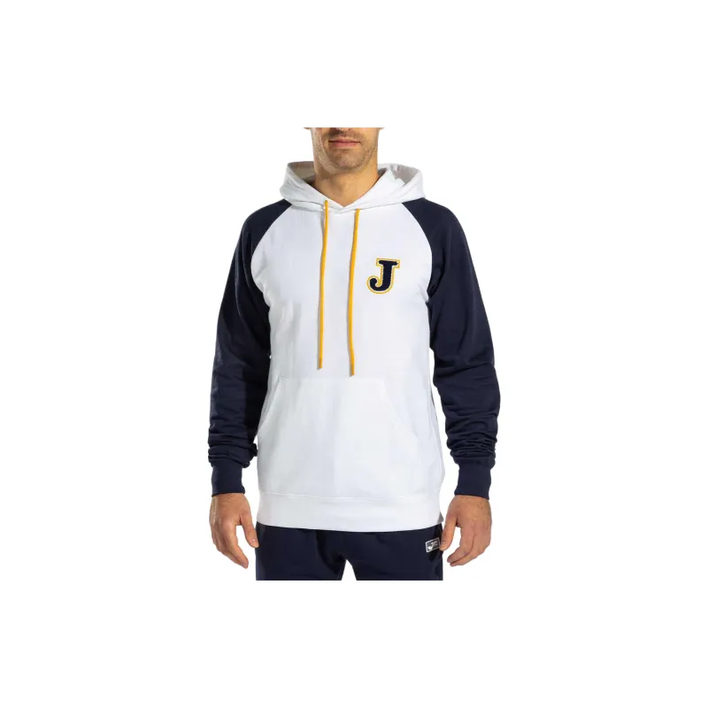 Joma Urban Street Sweatshirt Men White/Navy Blue-3