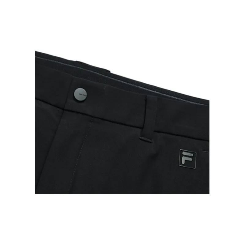 FILA Athletics Knitted Sweatpants Men Pitch Black-3
