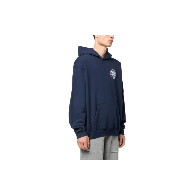 SPORTY & RICH Sweatshirts Unisex Marine Blue-3