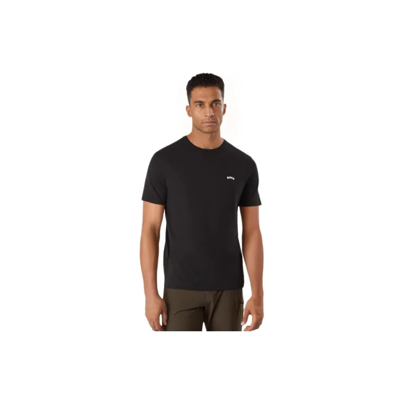 HUGO BOSS Curved Logo Crewneck T Shirt-7