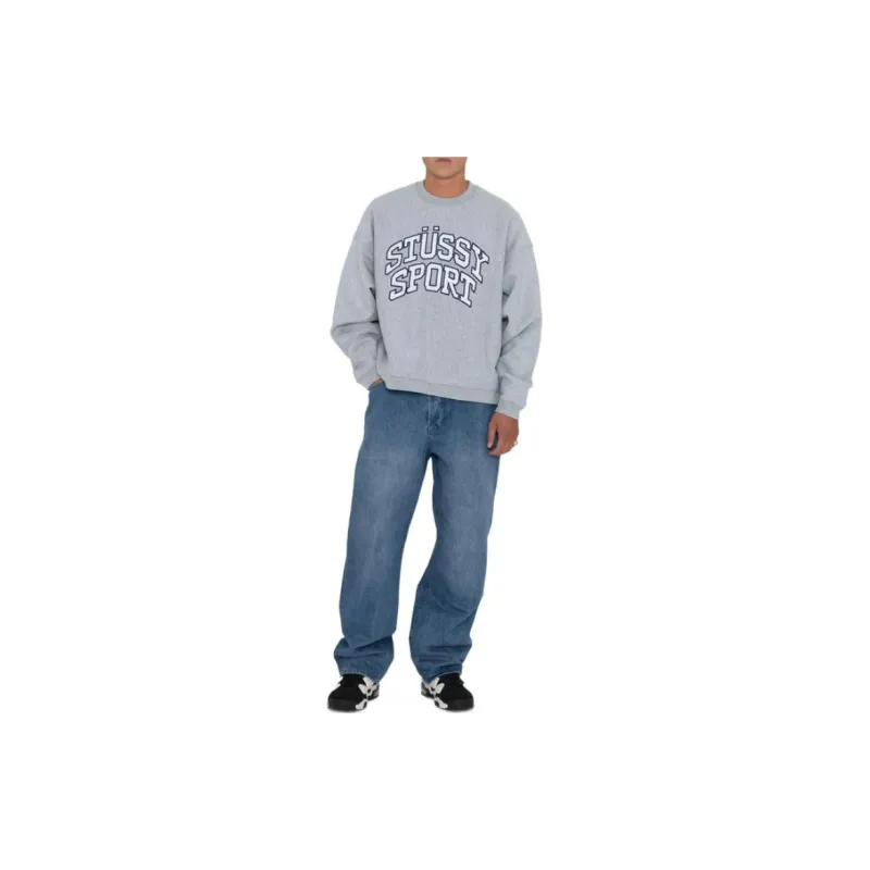Stussy Sport Relaxed Oversized Crew-6