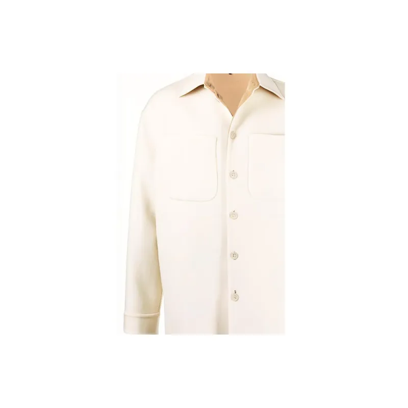 FENDI Jackets Coats Men's White-4