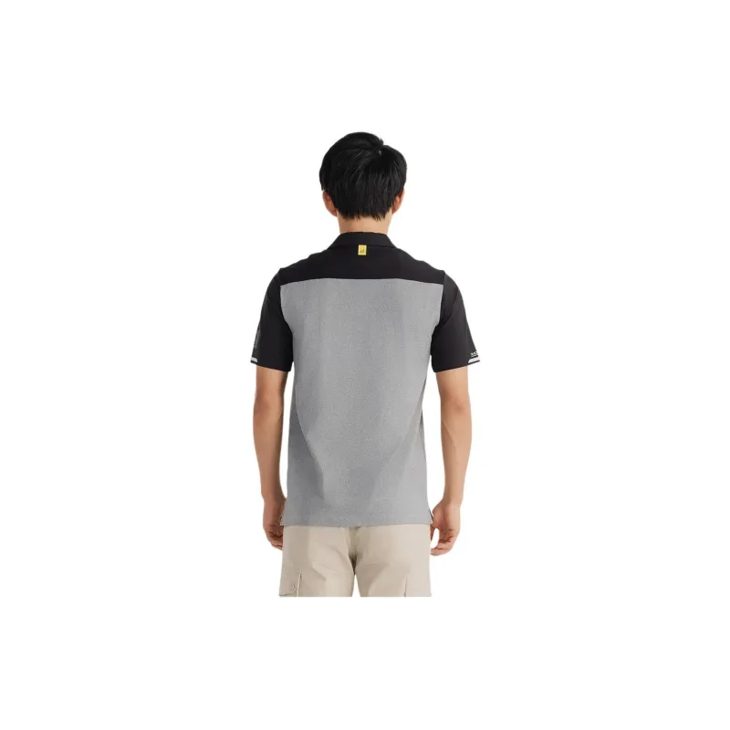 DECATHLON Polo Shirt Men's Gray/Black-2