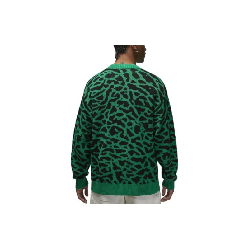Jordan Flight Heritage Sweaters Men Lucky Green-4