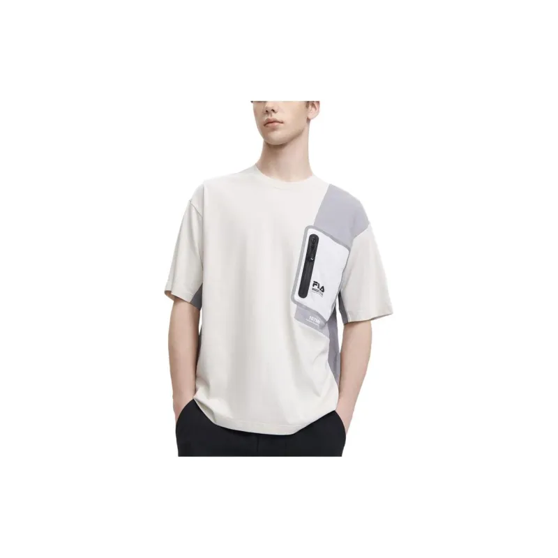 FILA T Shirt Men's Elegant Gray-4