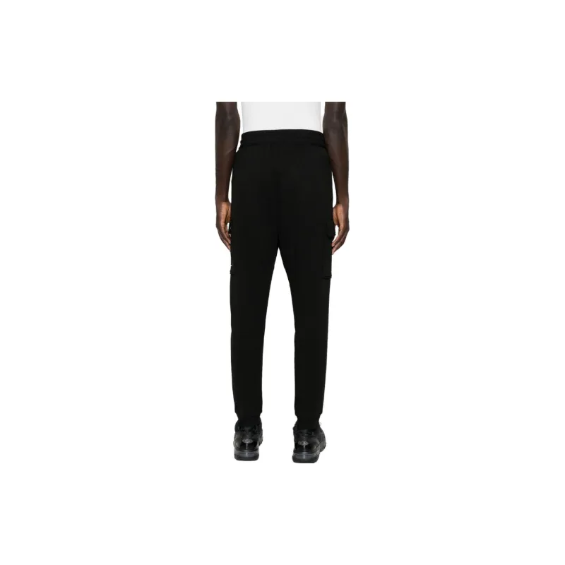 EMPORIO ARMANI EA7 Knitted Sweatpants Men's Black-2