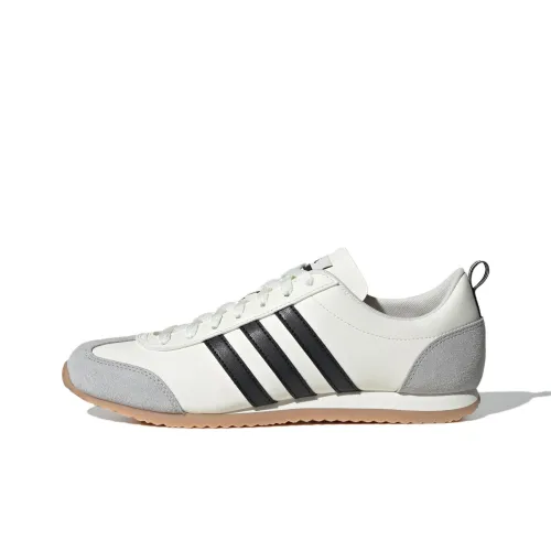 Adidas VS JOG 2.0 Casual Shoes Unisex Low-Top Jade White/Light Gray/Black