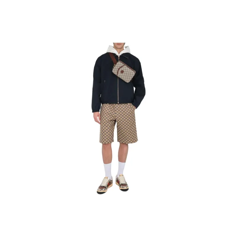 GUCCI All Over Gg Harrington Reversable Jacket-4