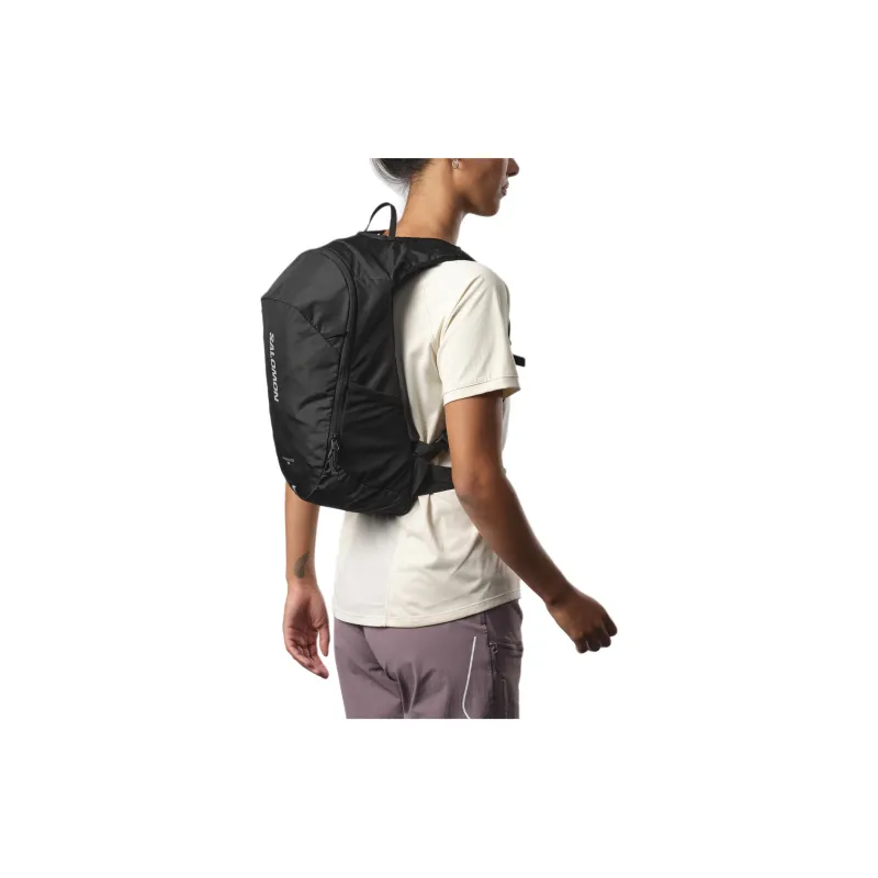 SALOMON Polyester Outdoor Mountaineering Bag, Backpack Unisex Black-5