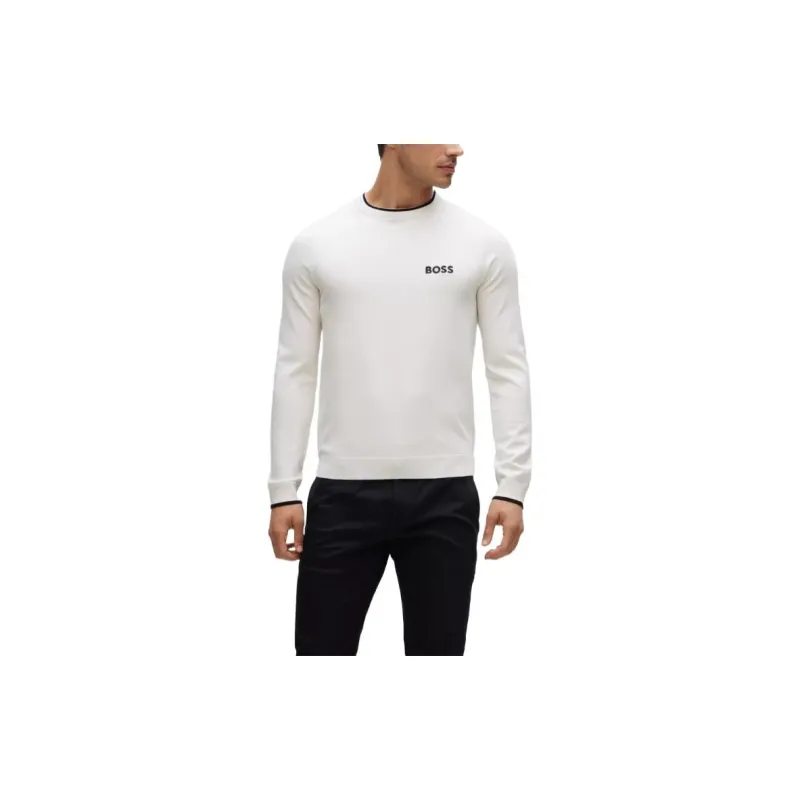 HUGO BOSS Sweaters Men White-2