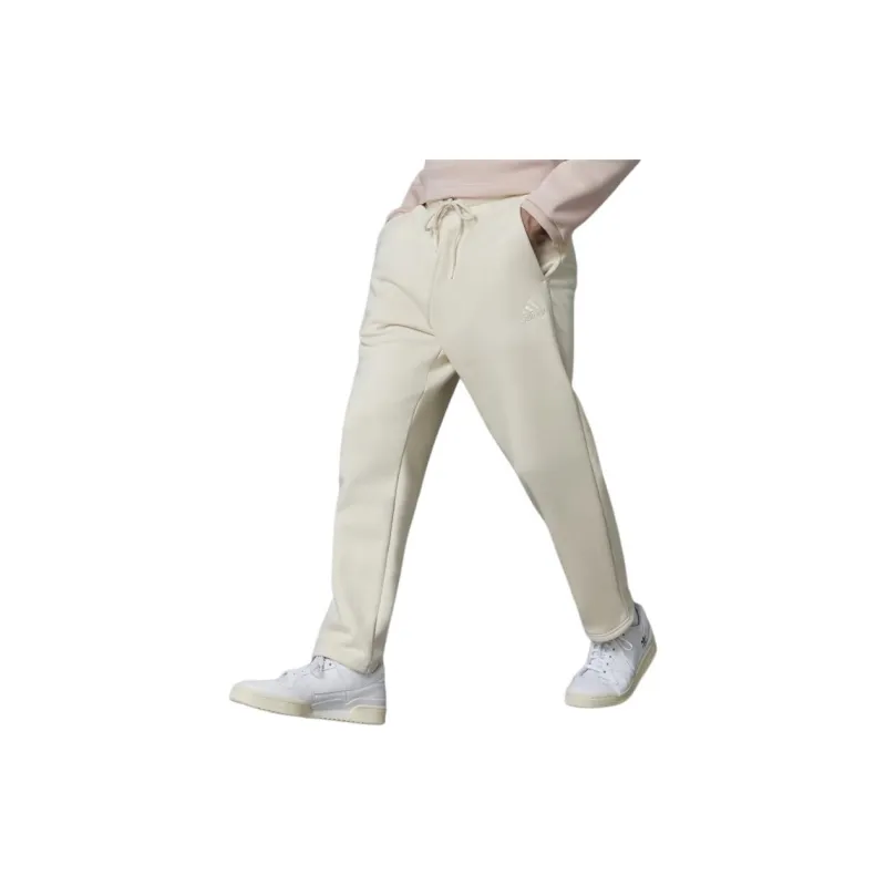 Adidas Knitted Sweatpants Men Yellow White-4