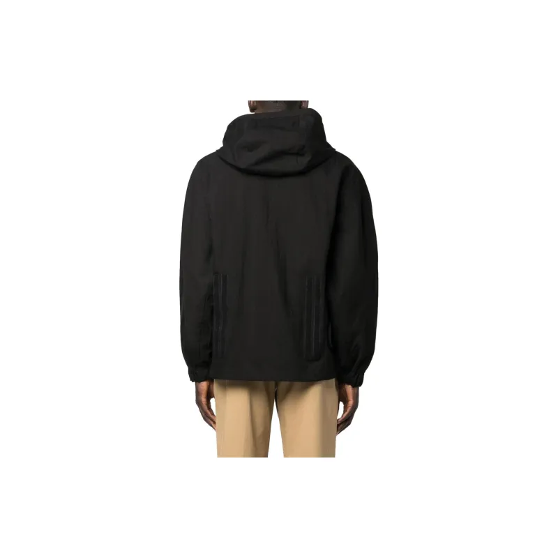 Jacquemus Hooded Zip-Up Rain Jacket-2