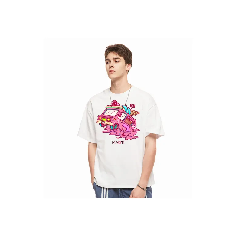 Cats T Shirt Unisex Black White-12