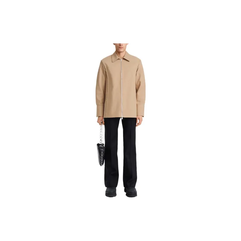 DION LEE Jackets Unisex Khaki-2