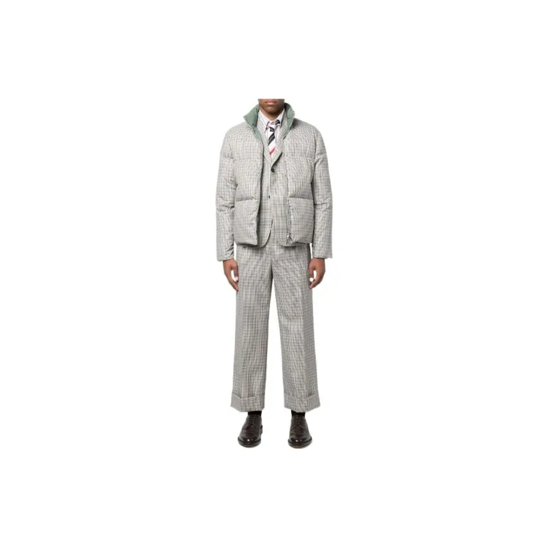 THOM BROWNE Jackets Men Light Gray-2
