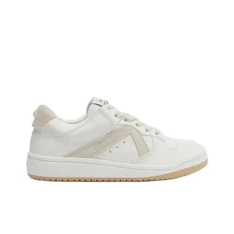 Schutz Low-Top Skateboard Shoes Women's White-1