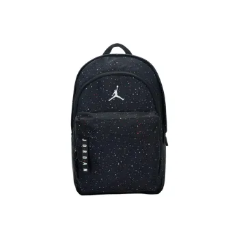 Jordan Polyester Backpack Medium Size Unisex Black