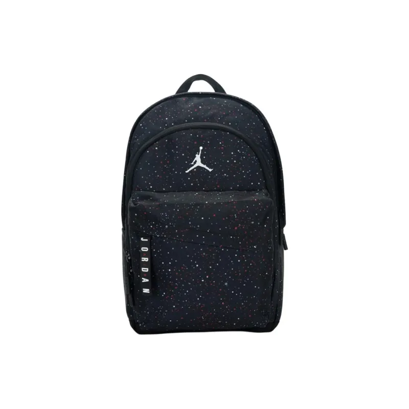 Jordan Polyester Backpack Medium Size Unisex Black-0