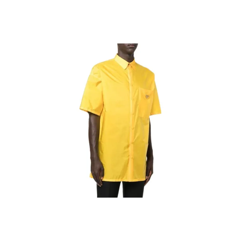 PRADA Shirts Men Yellow-3