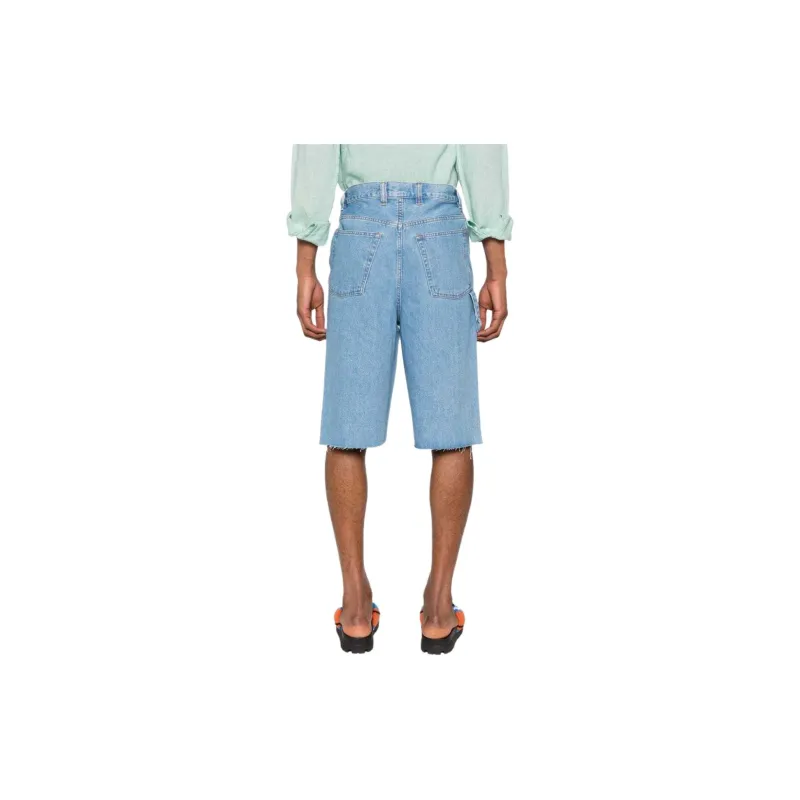 A.P.C Oakland Mid rise Denim Shorts-2