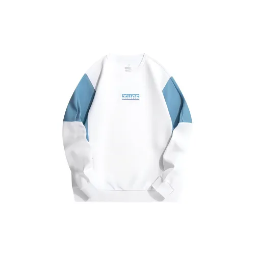 XTEP Sweatshirts Women's Pearl White/Misty Blue