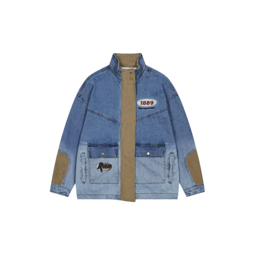 VINMUK Denim Jackets Women's Blue