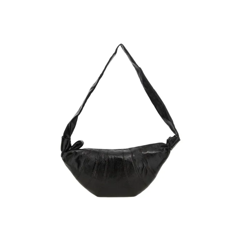Lemaire Cotton Croissant Bag, Handbag, Shoulder Bag Medium Size Women's Brown-0