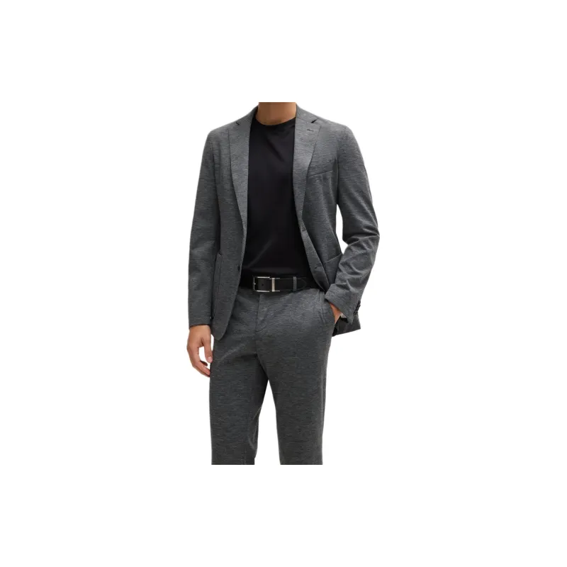 HUGO BOSS SS24 Suit Trouser Men's Dark Gray-4