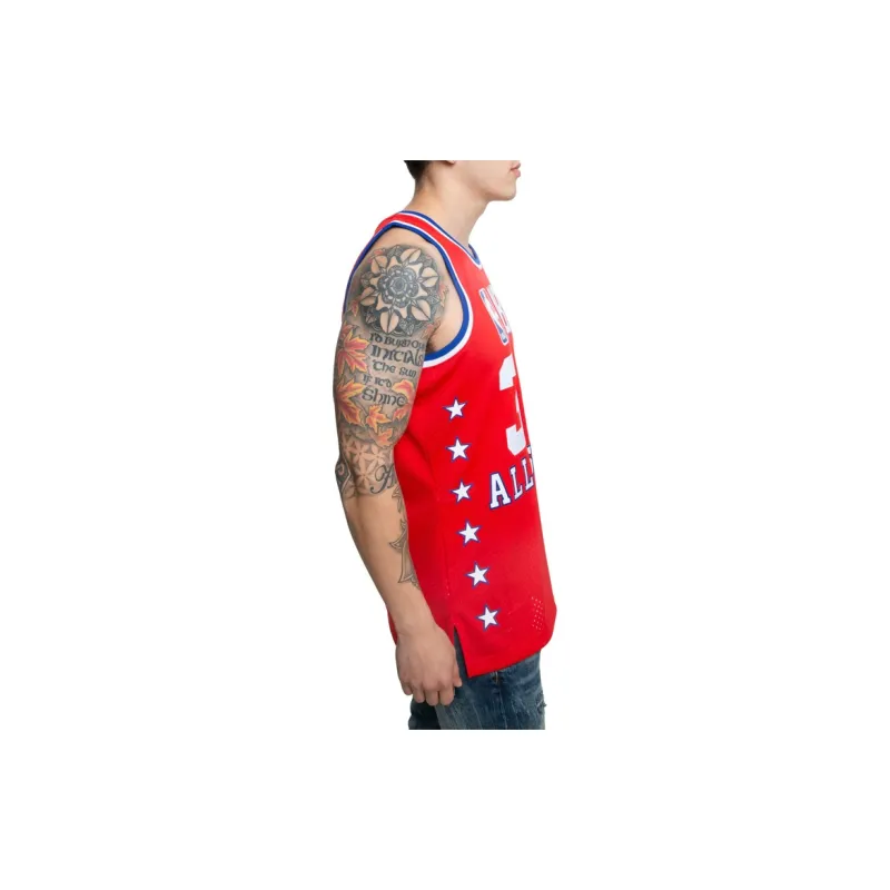Mitchell & Ness All Star West 1988 Kareem Abdul Jabbar Swingman Jersey-3