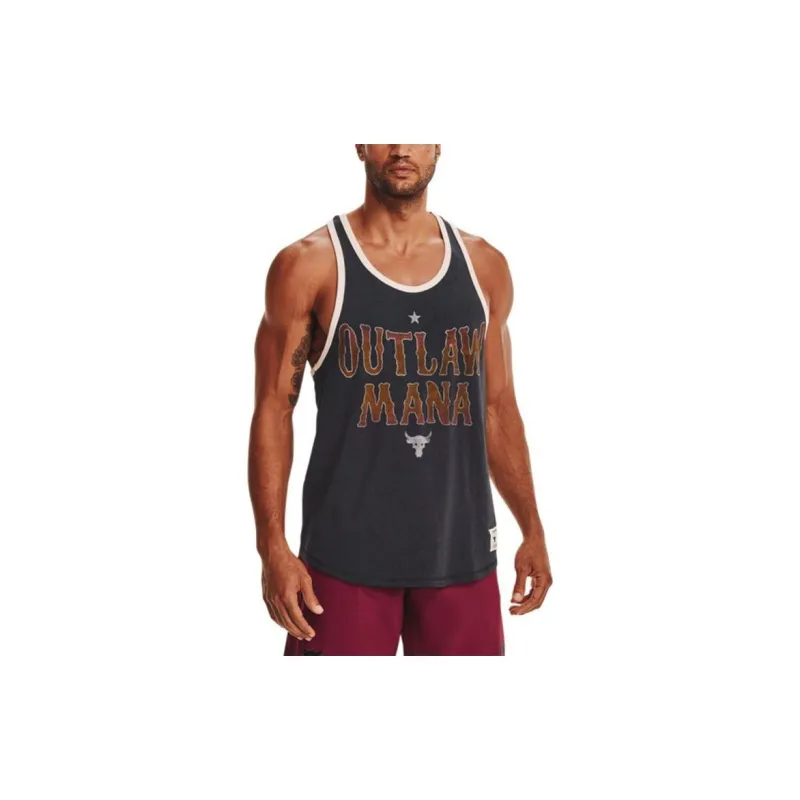 Under Armour Project Tank Tops Men's Army Green-3