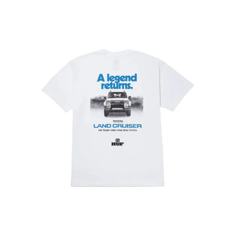 HUF Toyota Collaboration T-Shirts Unisex White-1
